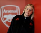 ‘I enjoy when things get tough’: Alessia Russo on Arsenal’s trophy quest, family pride and staying focused