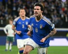 Tonali and Kean end Northern Ireland World Cup hopes to send Italy into playoff final