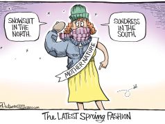 5 extremely funny cartoons about the weather extremes across the country