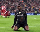 Dembélé delivers knockout double as PSG end Liverpool’s European dream