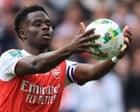 Arsenal injury worries pile up with doubts over return of Saka from achilles issue