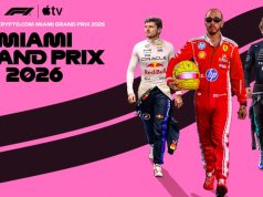 Formula 1® returns to the U.S. this weekend, streaming live on Apple TV