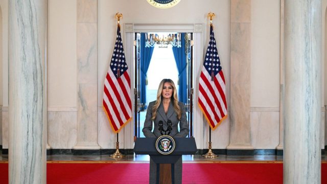 Melania Trump denies Epstein ties