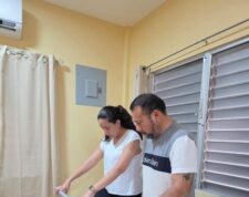 Jose Mai recovering well following knee replacement surgery and therapy