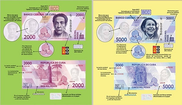 Cuba introduces banknotes featuring women for the first time