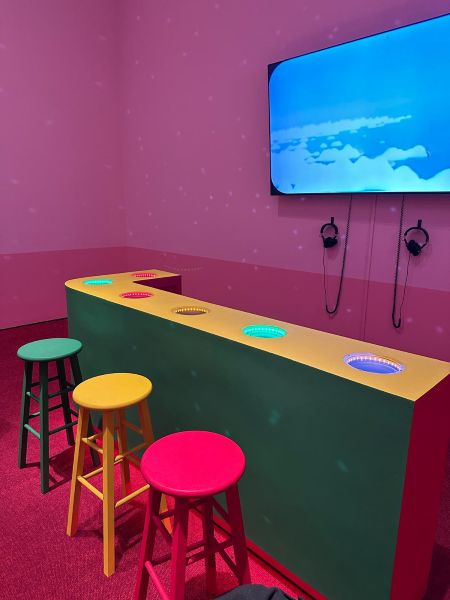 Blue Curry and Leasho Johnson in “Dancing the Revolution”