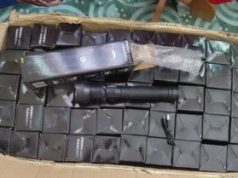 Placencia Police receive donation of flashlights for community safety