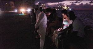 Cuba goes dark