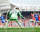 Fernández ends Chelsea’s run of defeats as lacklustre Liverpool are booed off