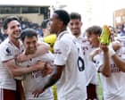 Arsenal celebrate Premier League in style with relaxed win at Crystal Palace