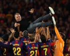 Hansi Flick turned Barcelona into a family – and runaway La Liga champions | Sid Lowe