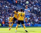 Brighton’s red-hot start blows away Wolves to boost European ambitions