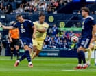 Scotland recover to put four past 10-man Curaçao in World Cup warm-up