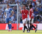 Fernandes sets record as Manchester United win but Brighton still qualify for Europe