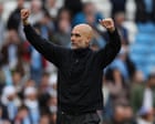 ‘Come on you Irons’: Pep Guardiola urges West Ham to hurt Arsenal in title race
