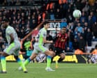 Kroupi goal hands title to Arsenal as Bournemouth hold off late City rally