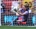 Whitehouse saves four penalties as Charlton reach WSL and send Leicester down