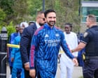 Mamdani made a play for fashion’s premier league in his custom-made Arsenal kurta