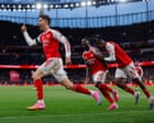 Kai Havertz header edges nervy Arsenal past Burnley and one step from title