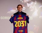 Anthony Gordon signs for Barcelona from Newcastle in £69.3m, five-year deal