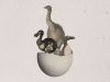 Chickens hatched from artificial eggs for the first time