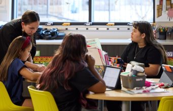 Cherokee language learners bridge generations with iPad and Mac