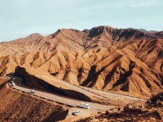 Riding and camping in the Atlas Mountains