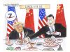 5 red hot cartoons about the USA-China summit