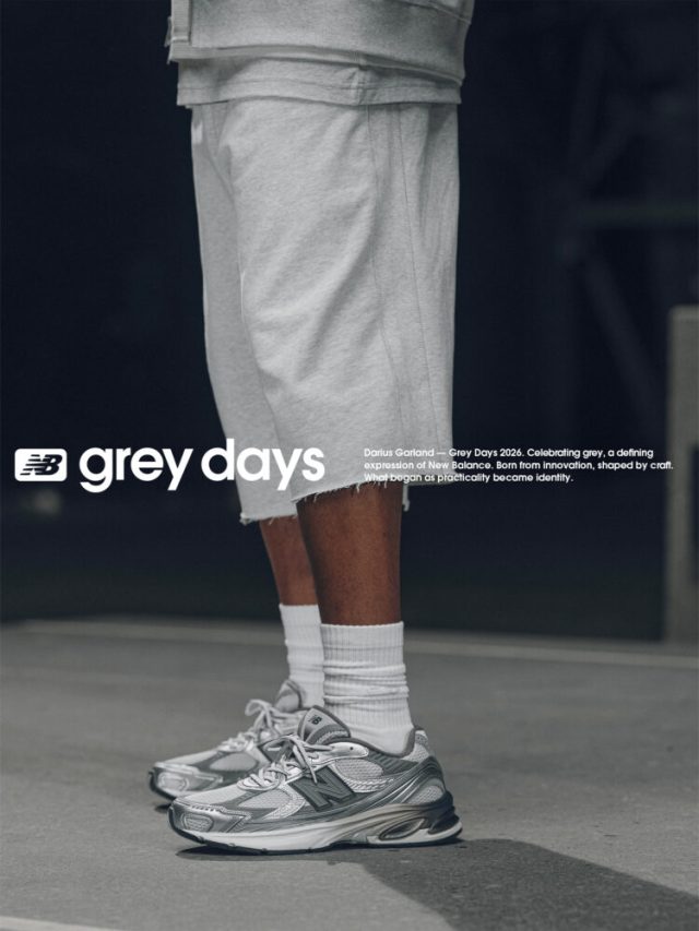 Grey is winning winter again and New Balance knows it