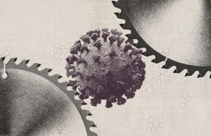 A plastic film could rip apart viruses