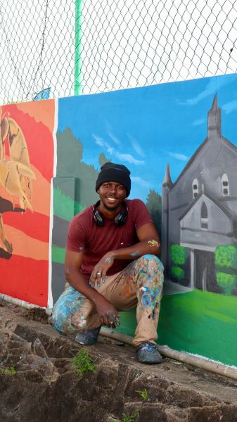 “WE ARE CALLIAQUA”: 400 ft Mural in Saint Vincent & the Grenadines