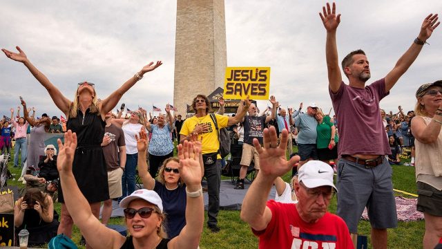 Religion: Christian nationalism on the Mall