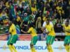 Golden goal: Siphiwe Tshabalala for South Africa v Mexico at the 2010 World Cup