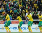 Golden goal: Siphiwe Tshabalala for South Africa v Mexico at the 2010 World Cup
