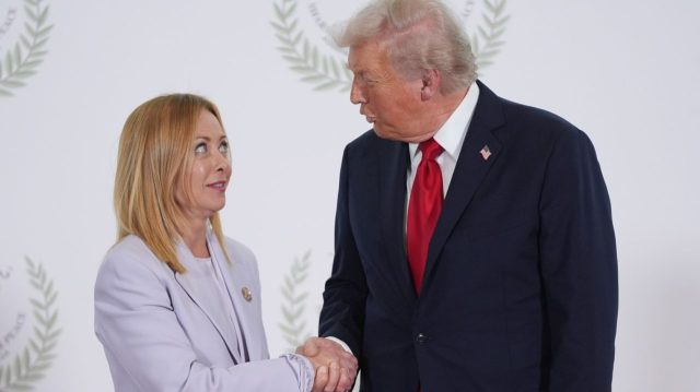 The Meloni-Trump photo fracas signals a growing US-Italy rift