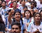 ‘They’re defeating nations who occupied’: inside Bangladesh’s World Cup love affair with Argentina and Brazil