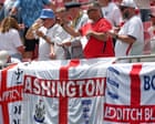 England flags could be confiscated from supporters attending World Cup opener