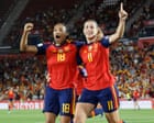 Putellas doubles up to lead Spain rout and leave England staring at playoffs