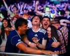 Joy, relief and a very late night: how Scotland celebrated World Cup win
