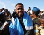Referee Omar Artan given hero’s welcome in Somalia after US entry blocked