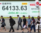 Stock markets fall and oil jumps as Middle East conflict intensifies and AI boom falters – business live