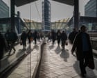 UK living standards fall despite fastest growth in G7 – business live