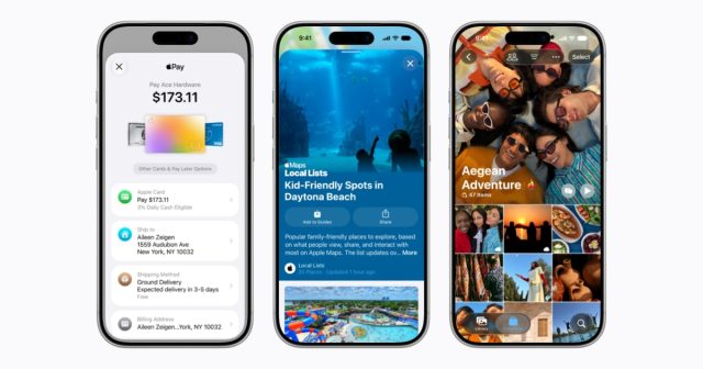Apple unveils innovative features and intelligence experiences across services