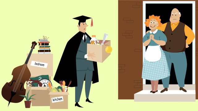 How graduates and parents can financially navigate moving back home post-graduation
