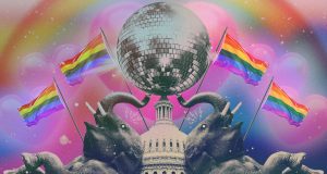 How has the GOP’s position on LGBTQ+ rights shifted in the Trump era?