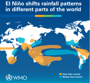 El Niño conditions developing as UN warns of increased extreme weather risks