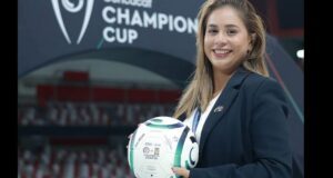 Football Federation of Belize welcomes home CONCACAF media officer Yashmin Juan
