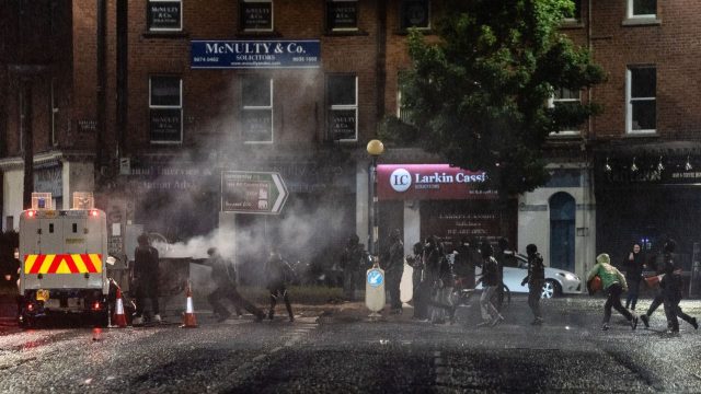 The Belfast riots: an anti-migrant ‘pogrom’