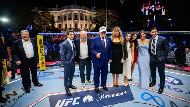 Trump hosts birthday cage match at White House