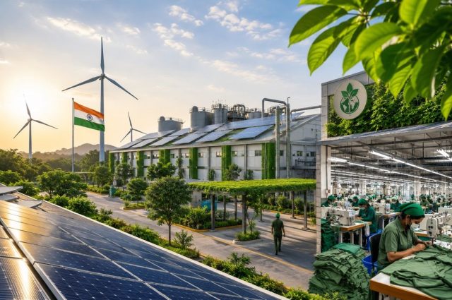 India’s green manufacturing push: Solar farms to net zero